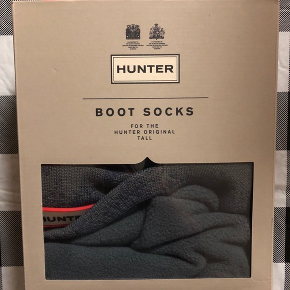 Hunter boot socks womens medium